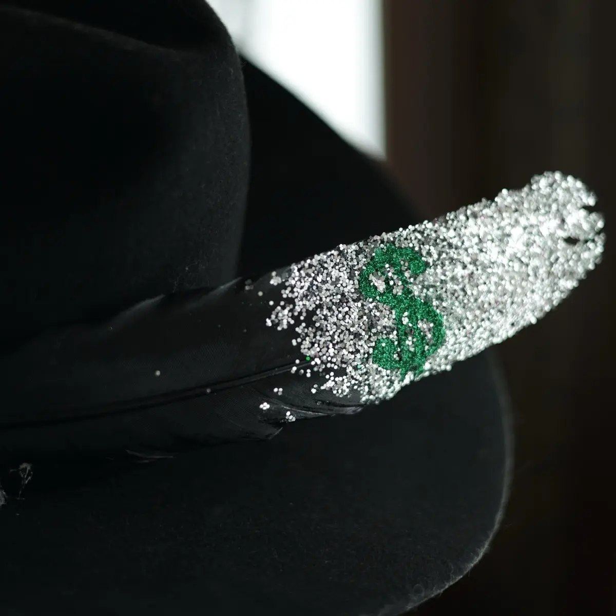Cash Wrangler Cowboy Hat Feather, Western Rodeo Cowgirl