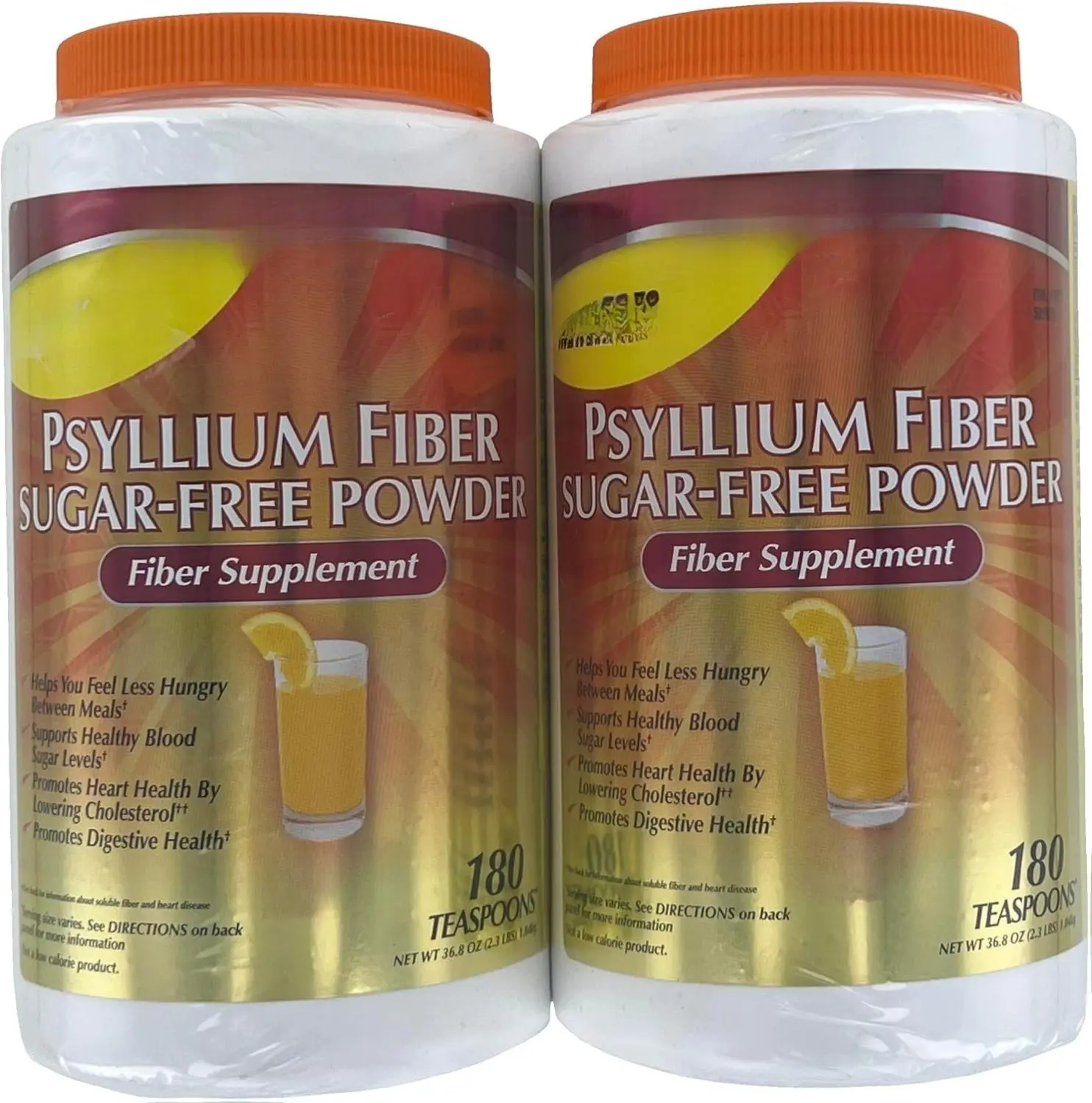 Signature Sugar-Free Psyllium Fiber Supplement Powder, 360 DosesQ