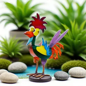 Metal-Strange Bird Outdoor Statue,Animal Art Courtyard Decoration,Tabletop Ornaments Statue Decoration Crafts for Outdoor Lawn,Courtyard,Garden Sculptures Statues