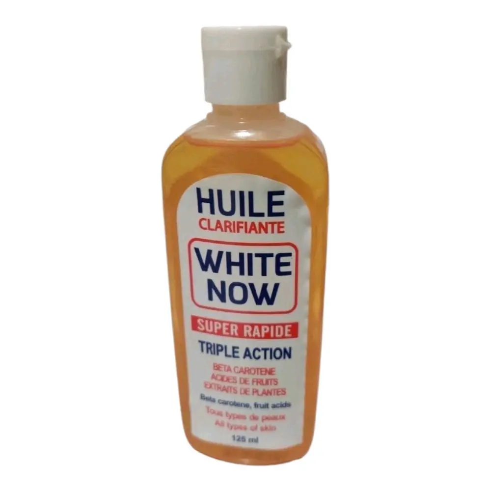 White Now huile clarifiante 125ml lana original organiser cosmetic personal care beauty storage