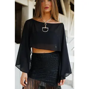 NEW!! "Western Rebel" Sheer Shawl