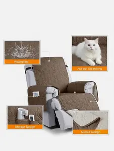 100% waterproof non-slip recliner cover Warm pet protection household items