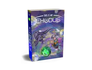 This Is My Exodus By Yennie Fer & Banunu Romantasy YA Adventure Novel - Character Cover