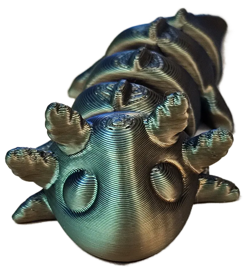 Baby Axolotl Articulating (3D Printed)