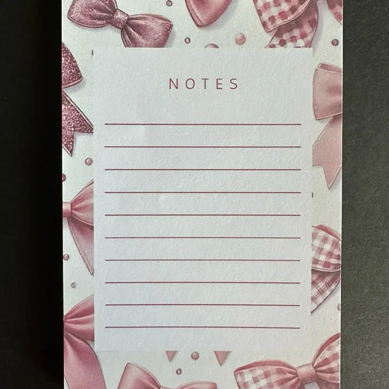 4x6 inch Custom Notepads with 25 Pages - Perfect for Notes and Reminders