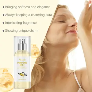 Women's Vanilla Perfume Spray, Gentle Natural Fragrance, Long-Lasting Rich Scent, Elegant Romantic Perfume, Soft and Alluring Aroma
