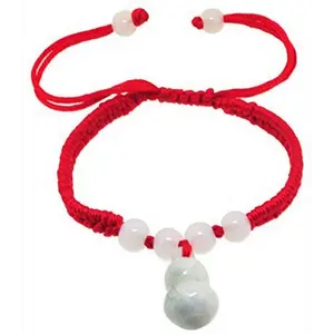 Kabbalah Red String Braided Bracelet of Protection for Good Luck Fortune Health Love Ward Off Against Evil Eye (Wu Lou Gourd)