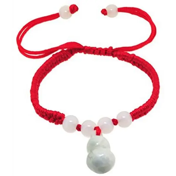 Kabbalah Red String Braided Bracelet of Protection for Good Luck Fortune Health Love Ward Off Against Evil Eye (Wu Lou Gourd)