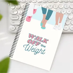 Weight Loss Fitness Journal, Challenge Notebook, Guided Workout Log with Motivational Prompts for Goal Setting and Habit Tracking
