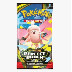 Pokémon Trading Card Game Mega Evolution Perfect Order 10 Additional Game Cards for Ages 6+