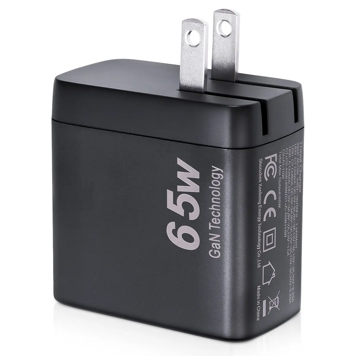 USB C Charger 65W Nano II 3-Port Fast Compact Foldable Wall Charger GaN Tech for MacBook Pro Air iPad Pro iPhone 16 Galaxy Laptop Smart Charging Dock Black Electronic Smartphone,summerwins