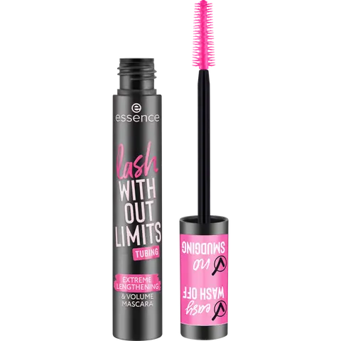 lash WITHOUT LIMITS TUBING Extreme Lengthening & Volume Mascara