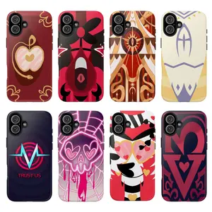 8 Styles Hazbin Hotel Season 2 Phone Case, Characters Logo Phonecase, for iPhone 17 16 15 14 13 12 11 & Samsung S25 24 23 22 21, Gifts for Fans, Trending 25  3