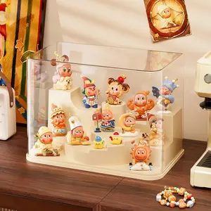 DIY Blind Box Display Case, Castle Style, Trendy Transparent HD Thick Acrylic Cabinet, Blind Box Figure Storage Box, Blind Box Figure Home