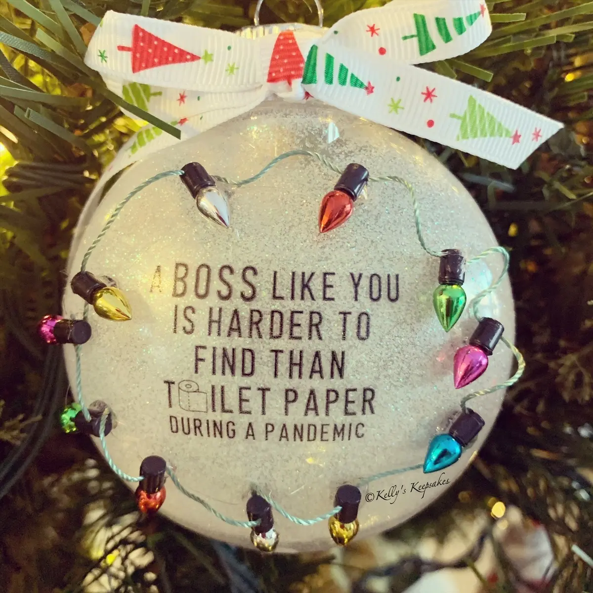 Boss ornament