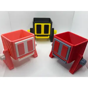 GrowBot: 3D-Printed Droid Planter for Your Green Companion!!!! Perfect for desk or windowsills -planter, pot, flower, cactus