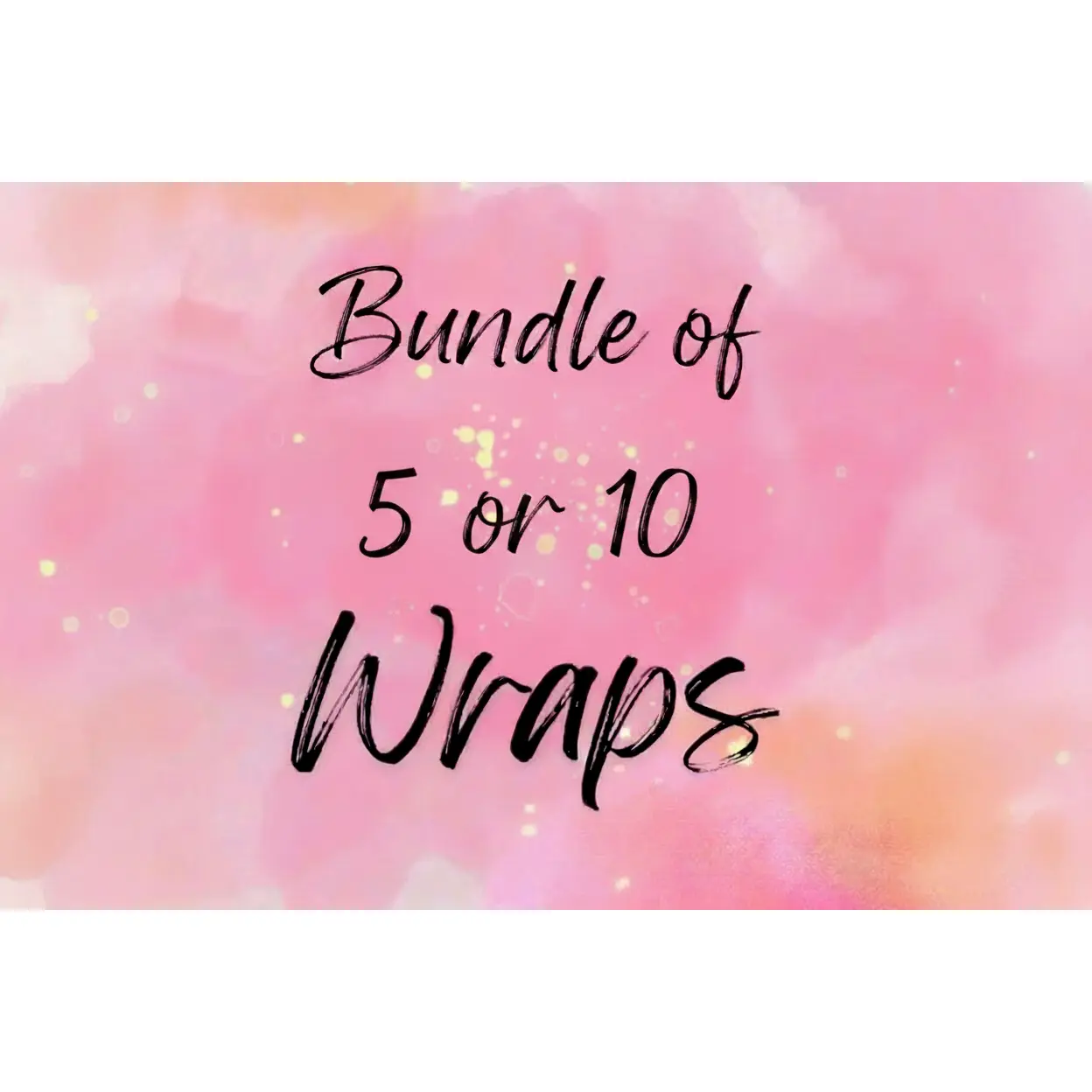 Bundle of UVDTF Wraps for cups/hard surfaces sticker - Can choose on live also.