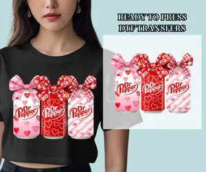Valentine Dr Pepper Lover - DTF Print - Ready to Press DTF Transfers