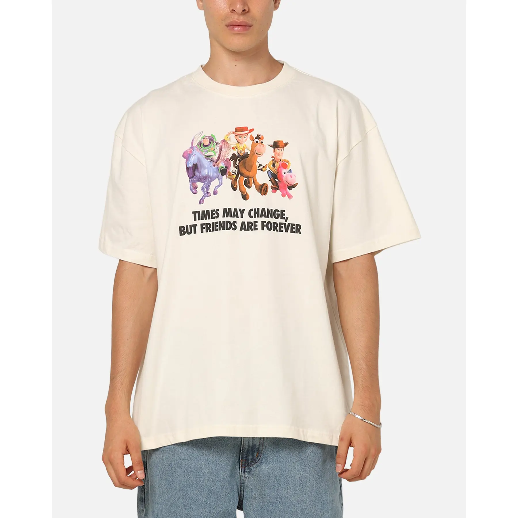 73Studio Disney Pixar Toy Story Friends T-Shirt Off White