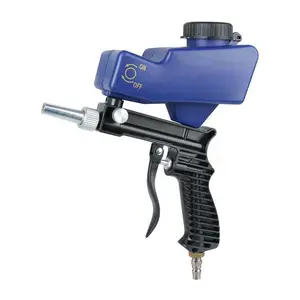 Gravity Sandblasting Tools, Pneumatic Sandblasting Set, Rust Blasting Device Adjustable Blasting Machine, Pneumatic Blasting Tools Set, Professional Car Body Repair Tool, Sandblasting Accessories, Heavy Duty Pressure