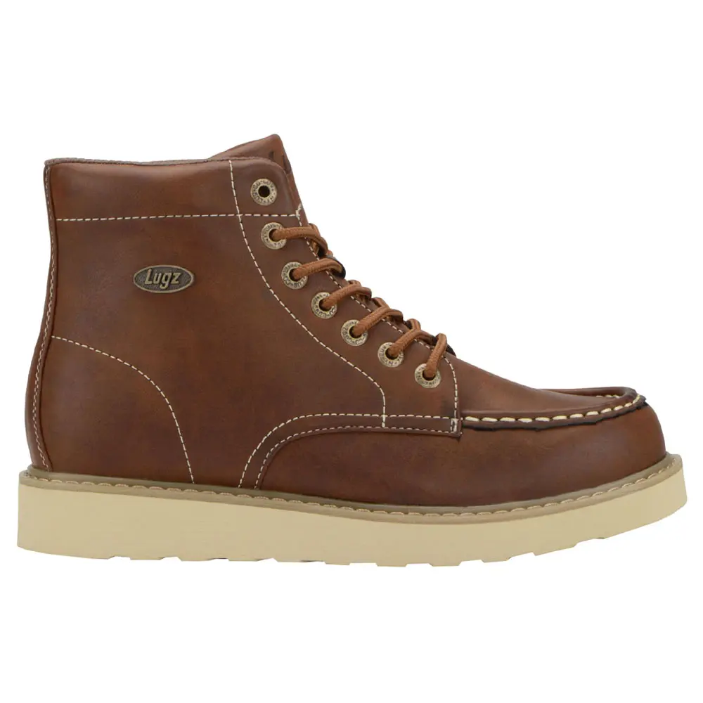 Lugz Mens Cypress Round Toe Lace Up Casual Boots Ankle - Brown Lugz Mens Cypress Round Toe Lace Up Casual Boots Ankle - Brown