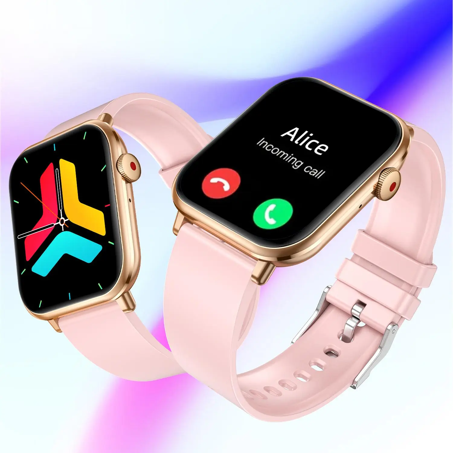 Multifunctional Smart Watch (1 Count), Fitness Tracker with Blood Oxygen Monitoring & Sleep Tracking, Watch for iOS & Android, Wearable Devices for Sm