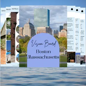 Boston, Massachusetts Destination Guide with 100+ Item Itinerary for Unforgettable Vacation