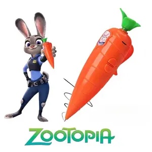 Zootopia Carrot Voice Recorder Pen Cartoon Kids Ballpoint Pen That Can Be Recorded Creative Multi Functional Pens Gift