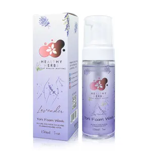 Yoni Feminine Foam Wash – Lavender | Soothing Daily Hygiene for Women | Relieves Odor, Itching & Dryness | Restores pH Balance with Aloe, Peppermint & Rose Oil | Natural Gentle Herbal Cleansing Wash for Intimate Care, Menstrual Support & Freshness | 5oz