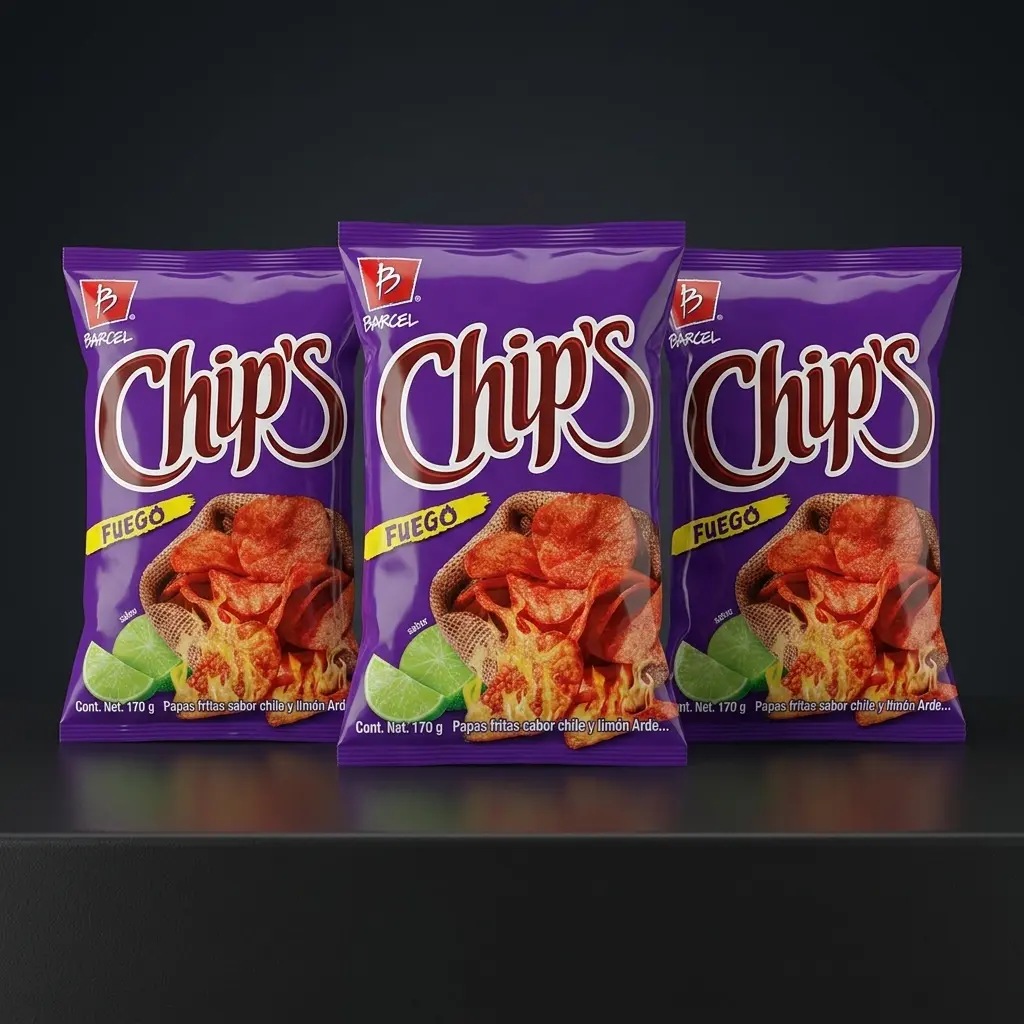 Chips Fuego Spicy Crunchy Crisps, 170g Savory Snack for Casual Enjoyment Chips Fuego Spicy Crunchy Crisps, 170g Savory Snack for Casual Enjoyment