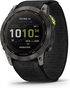 Garmin Enduro 2 – Ultraperformance Watch, Long-Lasting GPS Battery Life, Solar Charging, Preloaded Maps