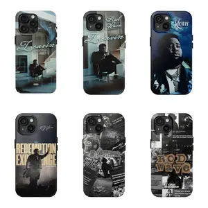 Rapper Rod Wave Last Lap Tour 2026 Hip Hop Collage Heavy Duty Tough Phone Case Shockproof Drop Protection Durable Hard Cover Aesthetic Gift for iPhone 11 12 13 14 15 16 17 Pro Max Plus