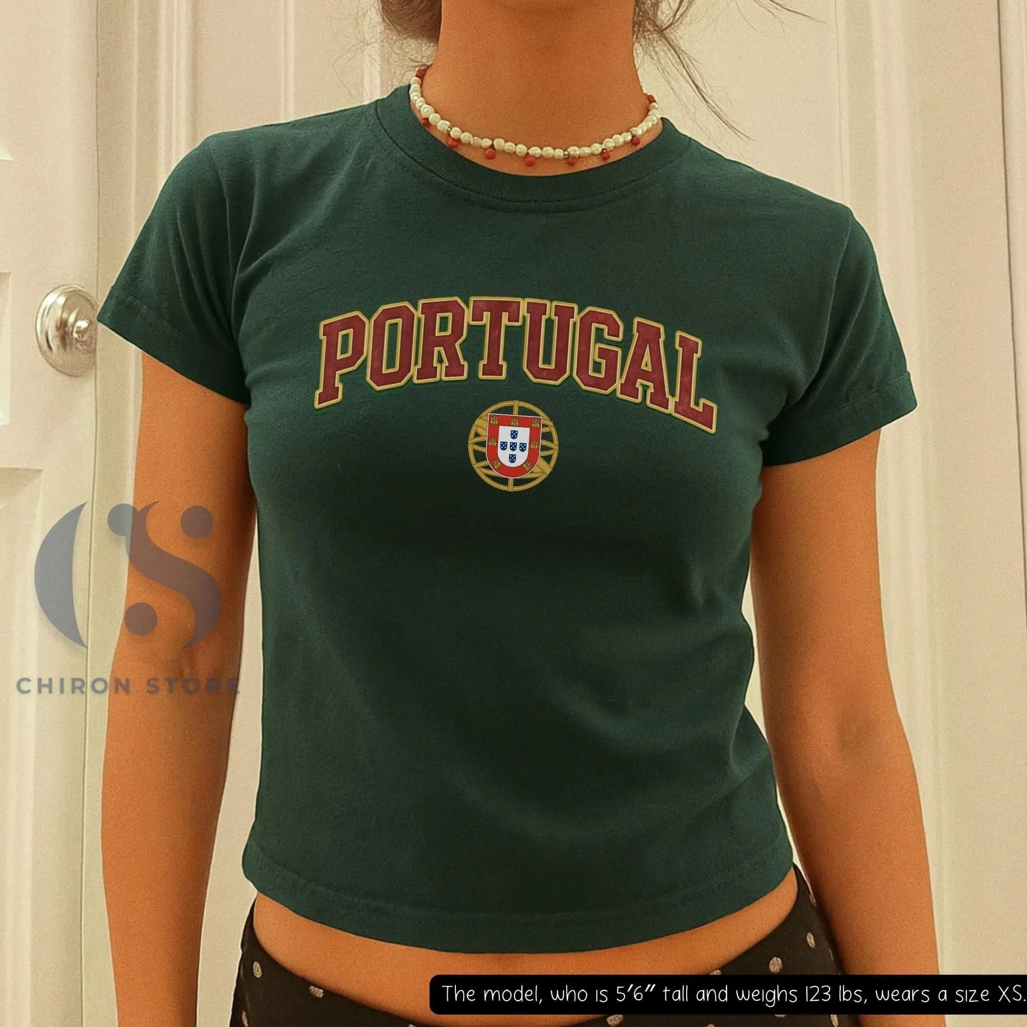 Portugal Baby Tee- Portugal Tee -Portugal Baby Tees- Summer Beach Baby Tee- Portugal Top - Travel Souvenir- Country Pride- Portugal Fan