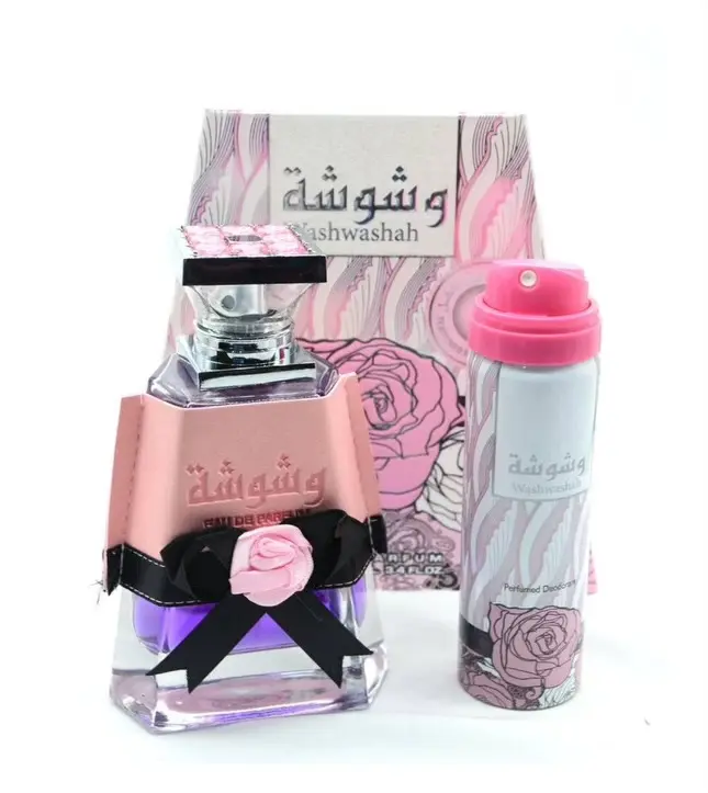 Lattafa | Washwasha | Women's Fragrance | 100 ML - 3.4 OZ | Eau De Parfum | Raspberry - Bitter Orange & Pink Pepper
