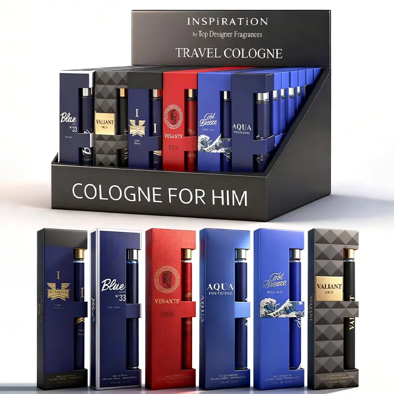 6-Piece Set Men's Eau De Toilette Fragrance, Cologne For Men
