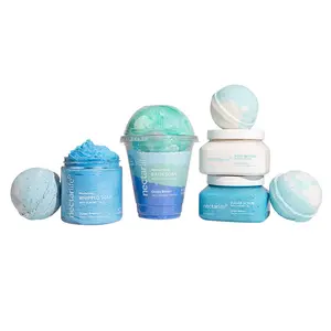 Deluxe Body Care Bundle: Sugar Scrub, Shea Butter, Whipped Soap, Milkshake Bath Soak, Round Bath Bomb - Apricot Apricot Body Care self-care gift Relaxing Spa