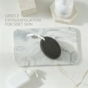 Foot Callus Remover Stone, Home Foot Care Tool, Dead Skin Exfoliator, Heel Roughness Scrubber, Pumice Stone for Feet