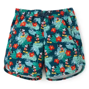 Disney Store Mickey Mouse Adaptive Tropical Swim Trunks for Kids