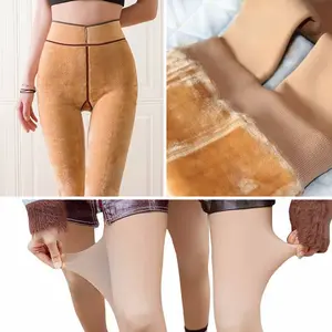 Fleece lined tights womenswear leggings Cozy & Warm Fleece Lined Tights for Women | Perfect for Winter Outfits magic fleece  warm  Bottoms  Comfort