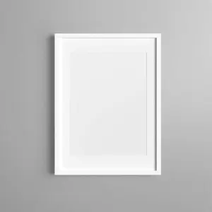 Capture Memories in Style, white Vertical Rectangular Picture Frame