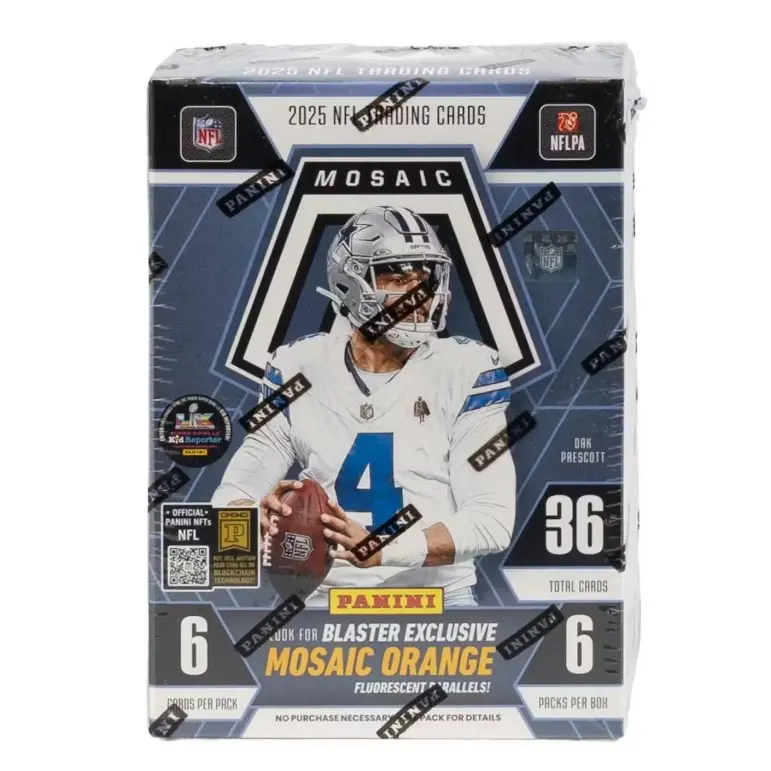 2025 Mosaic Football Blaster Box- Opened Live