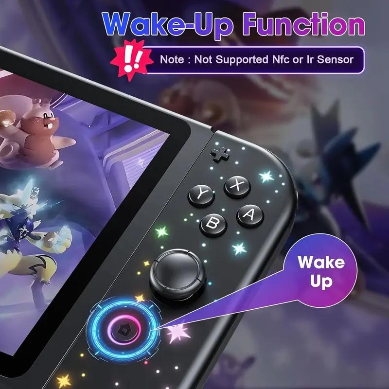 Jorrep Controller for Switch/lite/oled, Dual Vibration/wake-Up Function Replacement Game Controller, Switch Accessories, Joy-02 Model