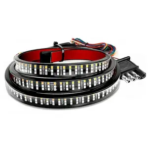 60" Inch Tail-Gate LED Light Bar Brake Reverse Strip for Che-Vrolet Silver-Ado 1500 US Plug