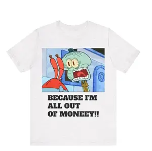 SpongeBob Funny T-Shirt, Casual Unisex