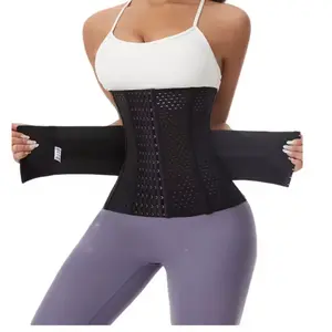Women Waist Trainer, Tummy Control Waist belt, Compression Corset, Shapewear 7-Bone 6-Row Hook and Eye Closure Double Tummy Control Belt Belly Waist Cinhcer