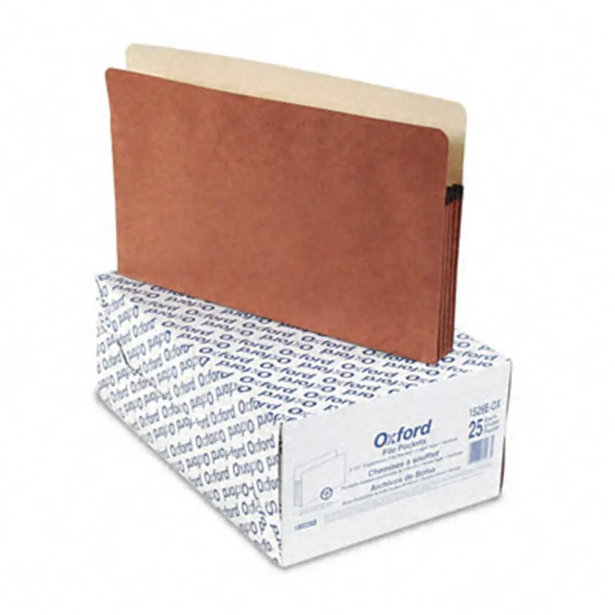 212 MAIN Esselte Pendaflex 3 1/2-Inch Expansion File Pocket, Manila/Red Fiber, Legal Size, 25 per Box