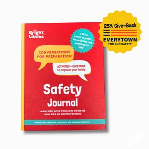 Bright Littles Kids’ Safety Journal for Ages 4+ | Interactive Activities & Games for Fire Safety, Emergency Plans & Body Boundaries | Perfect Gift for School & Independence Learning