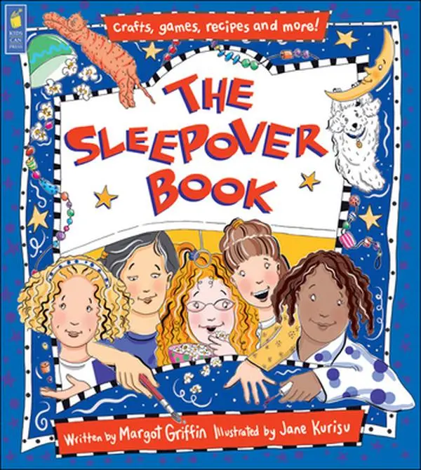 Used Paperback Book Format - The Sleepover Book by Margot Griffin (English Edition) - School & Educational Supplies for Kids, Casual Get-Together Party Planning Guide, Games, Creative Invitations, Crafts, Great Giveaways