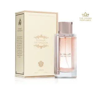 Lattafa The Kingdom Eau de Parfum for Women – 3.4 OZ (100 ML) | Elegant & Long-Lasting Fruity Floral Gourmand Fragrance