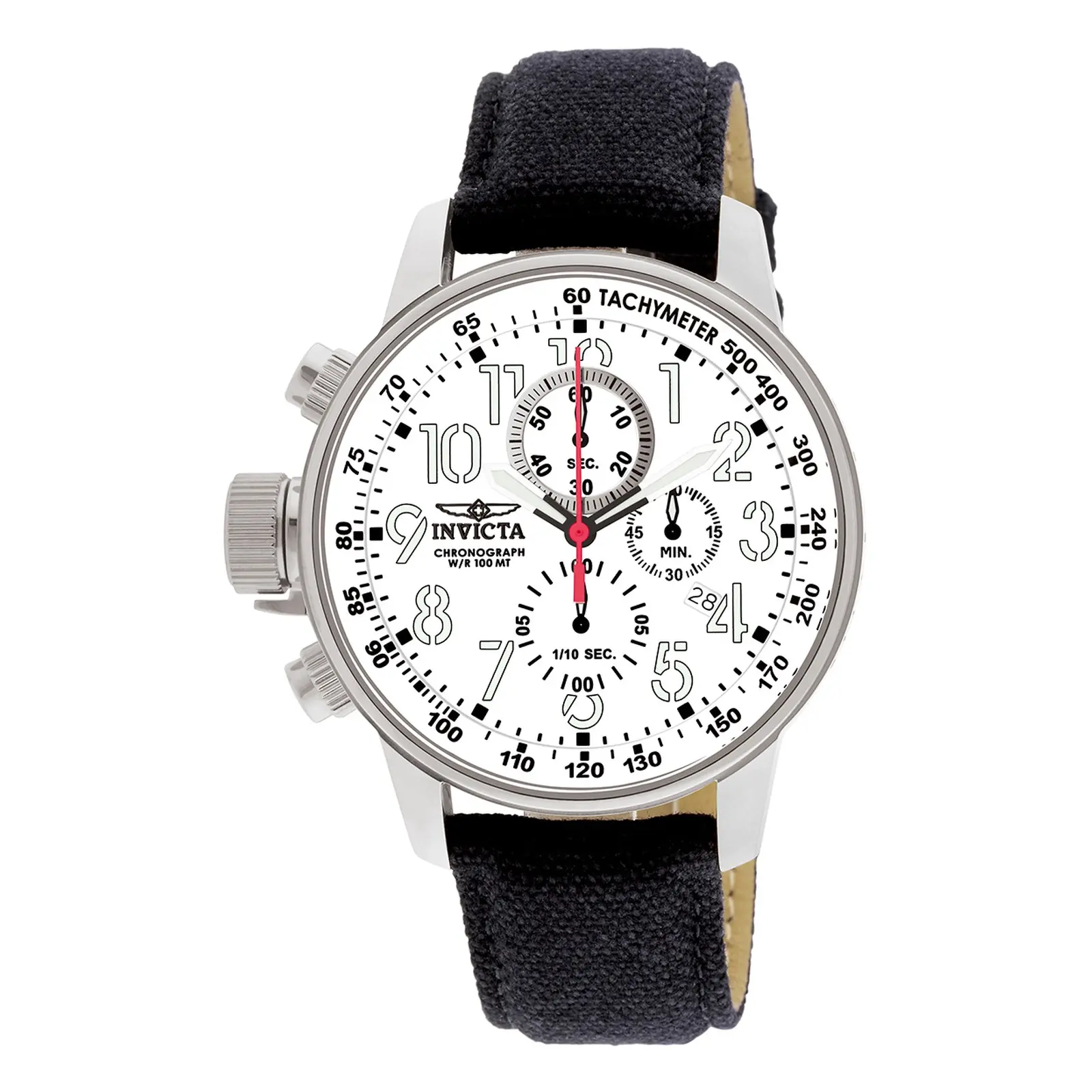 Big Bold Invicta Men's I-Force Multifunction Watch - 46.00mm Silver Dial Heavy Sporty Statement Wristwatch